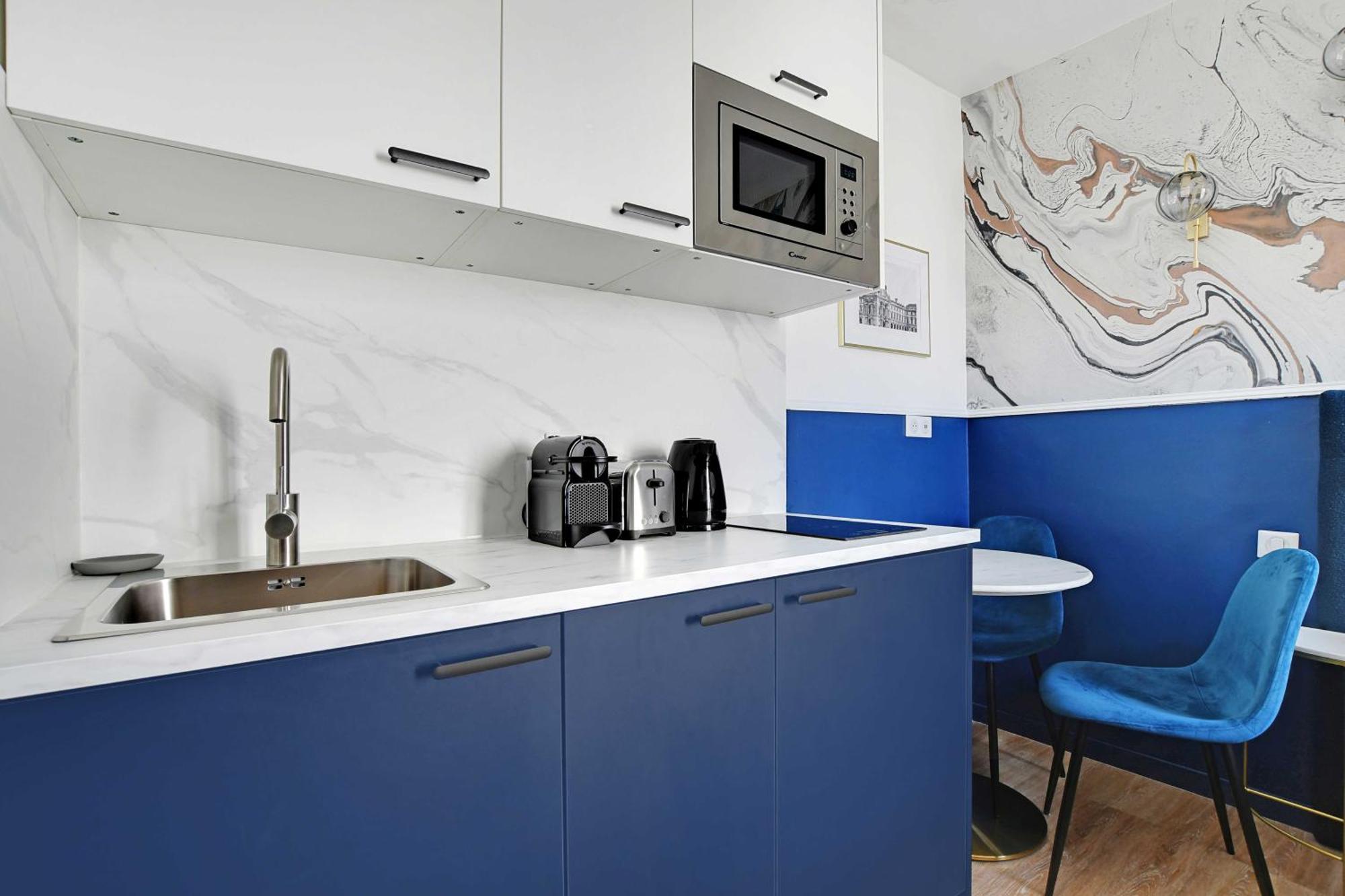Ferienwohnung Modern Sutdio For 2 With A-C - Near Montmartre Paris Exterior foto